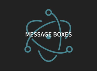 MESSAGE BOXES
 
