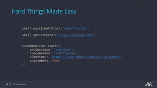 Electron - Build cross platform desktop apps | PPSX