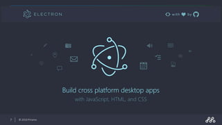 Electron - Build cross platform desktop apps | PPSX