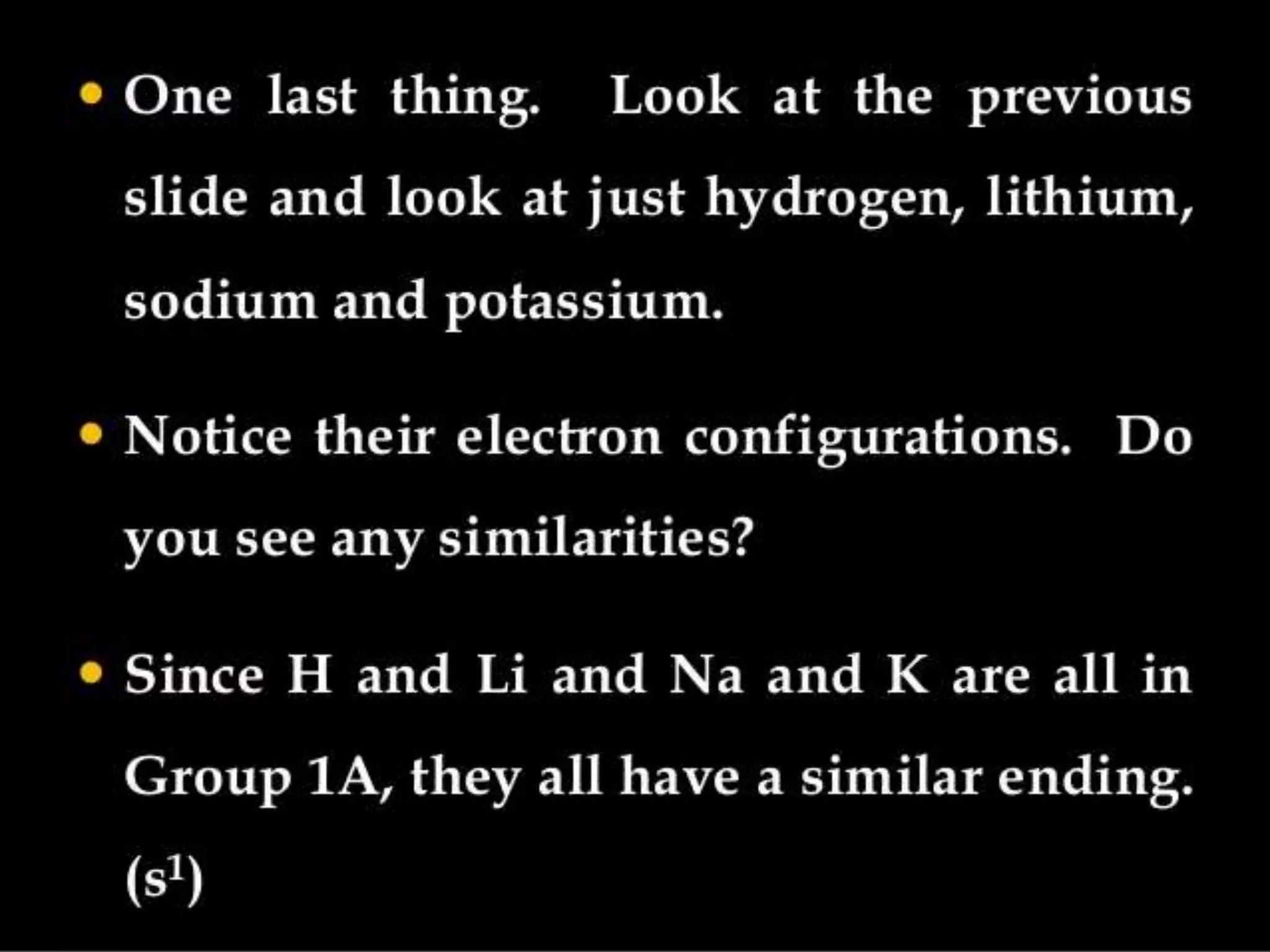 Electron configuration