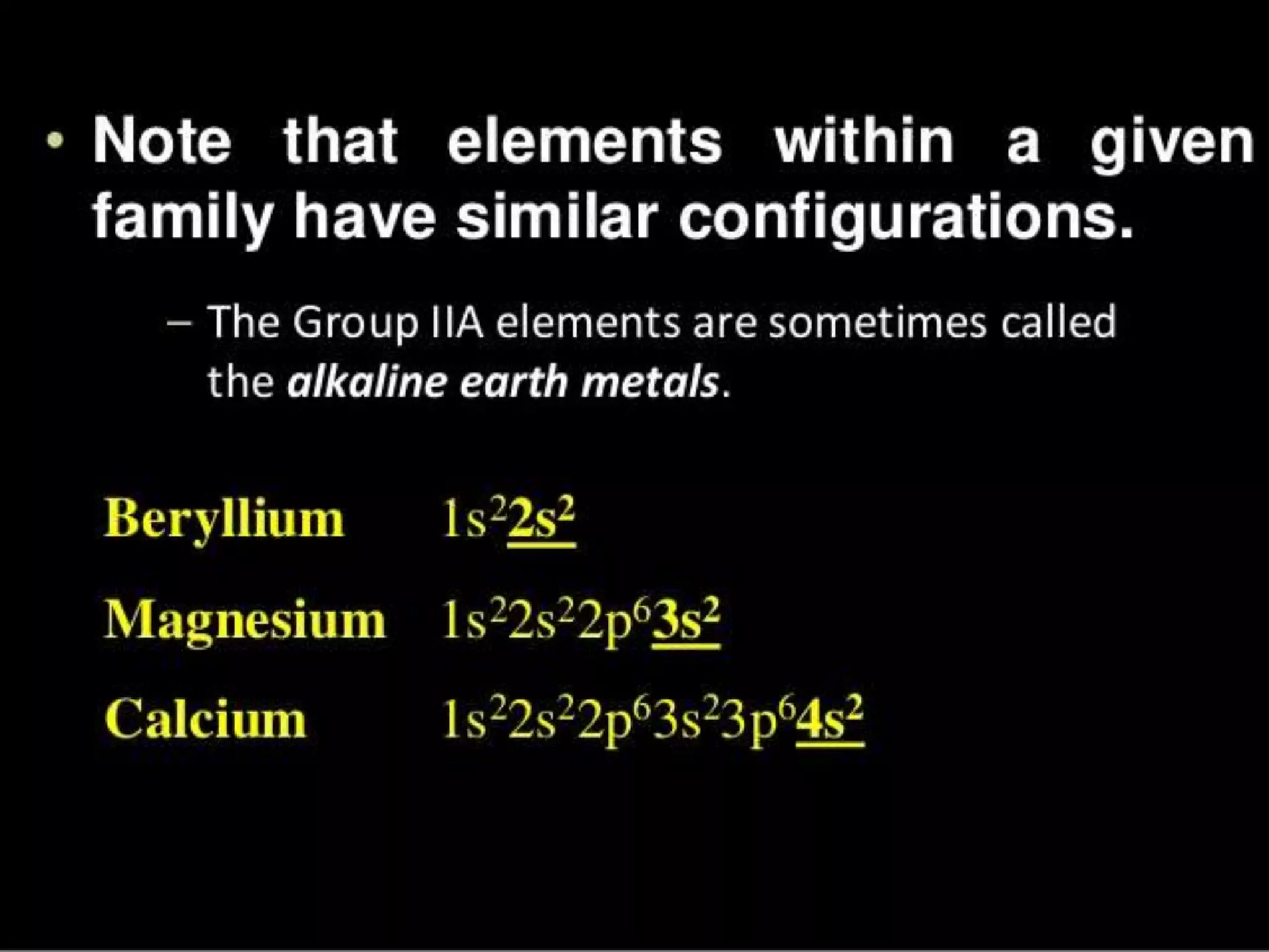 Electron configuration