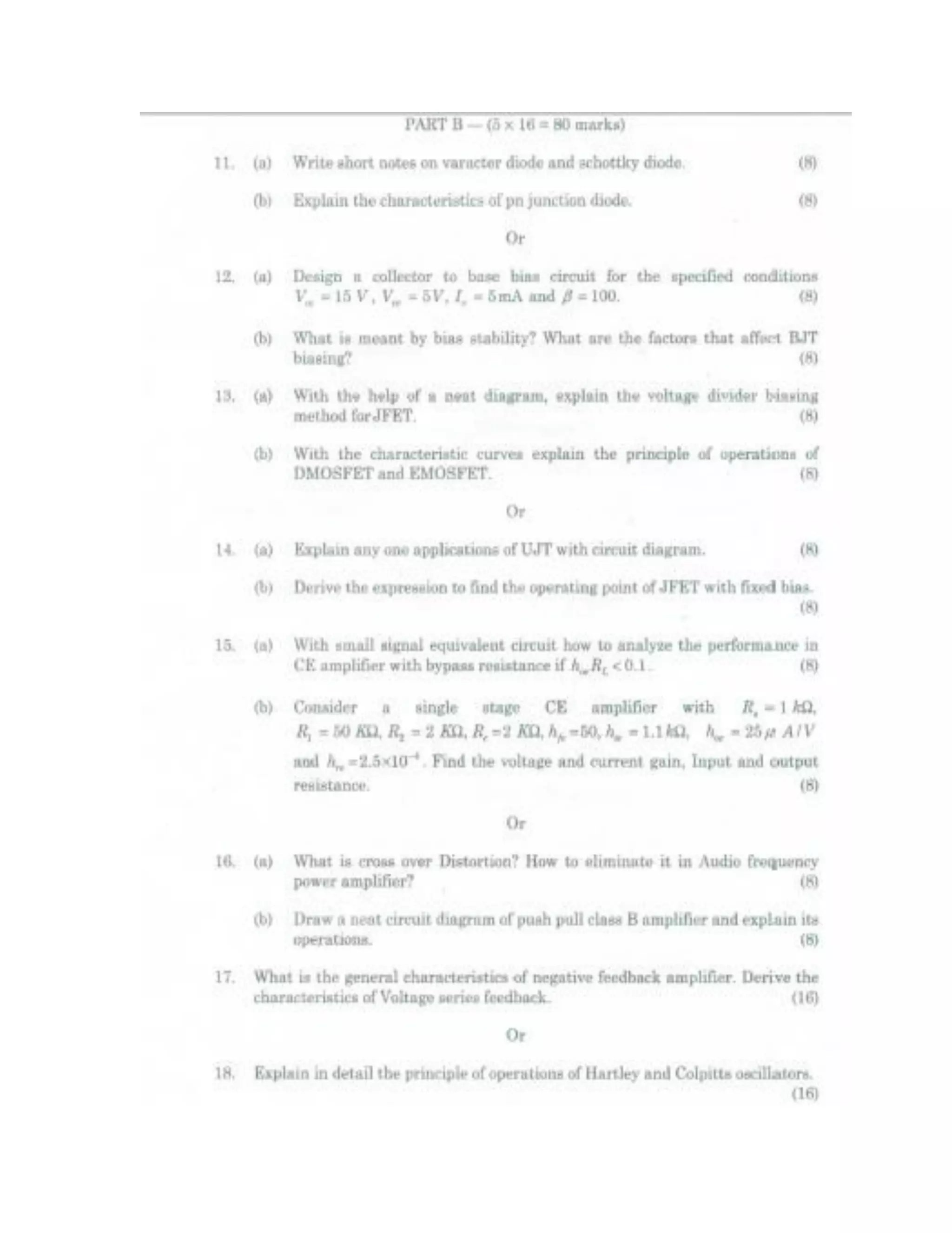 Electron Device Control