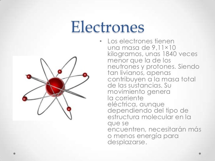 Electrones