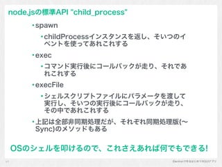 Electron で作るはじめてのguiアプリ | PDF