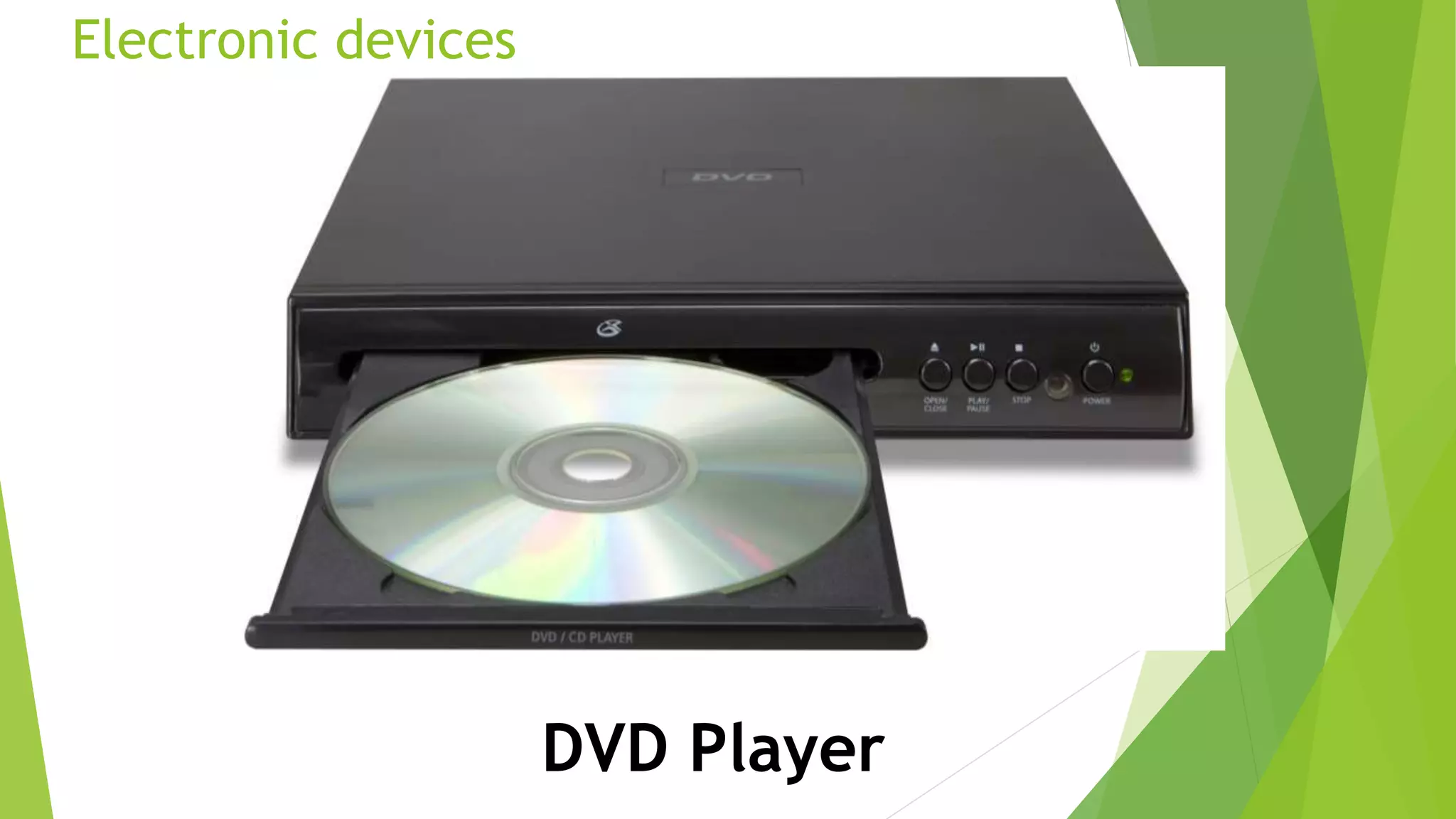 Electronic devices
DVD Player
