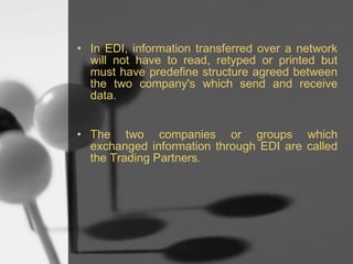 Electronic data-interchange slides | PPT