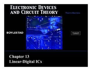 Chapter 13 
Linear-Digital ICs 
 