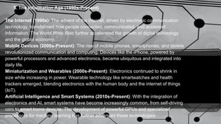 Comprehensive Overview of Electronic Technology: History, Tools, and ...