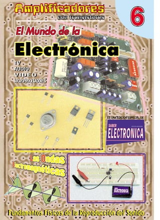 TV
AUDIO
VIDEO
MICROPROCESADORES
TV
AUDIO
VIDEO
MICROPROCESADORES
Fundamentos Físicos de la Reproducción del SonidoFundamentos Físicos de la Reproducción del Sonido
SSAABBEERR
EELLEECCTTRROONNIICCAA
EDICION ARGENTINA
ES UNA EDICION ESPECIAL DE
 