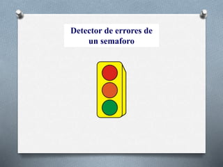 Detector de errores de
un semaforo
 
