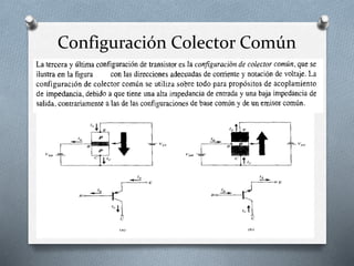 Configuración Colector Común
 