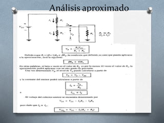 Análisis aproximado
 