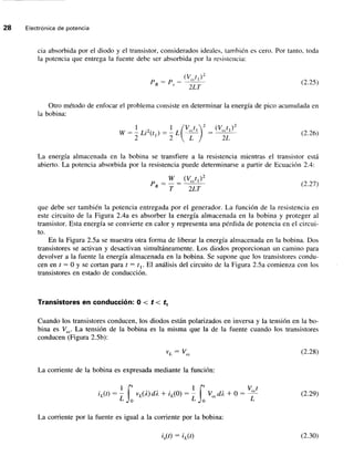 Electronica de potencia calculos