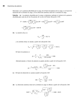 Electronica de potencia calculos