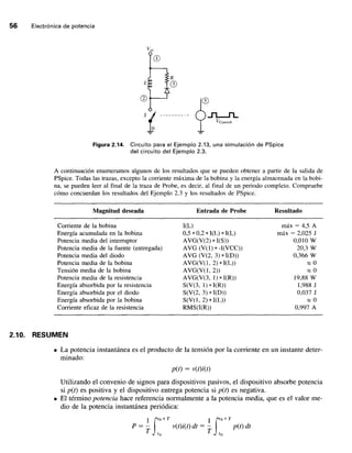 Electronica de potencia calculos