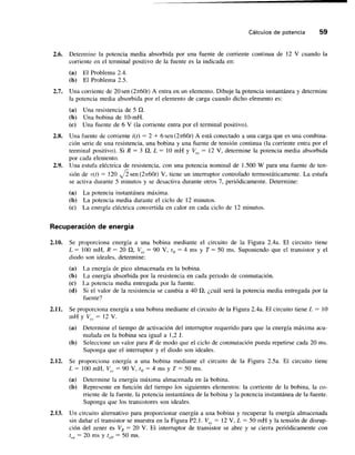 Electronica de potencia calculos