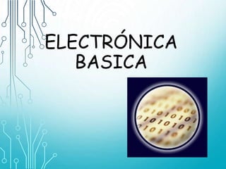 ELECTRÓNICA
BASICA
 