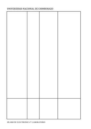 UNIVERSIDAD NACIONAL DE CHIMBORAZO
SÍLABO DE ELECTRONICA Y LABORATORIO
O
S
E
L
E
C
T
R
O
N
I
C
O
S
R
o
b
e
r
t
L
.
B
o
y
l
e
s
t
a
d
.
C
a
p
3
,
4
P
a
g
1
1
4
-
2
1
5
.
C
L
A
S
E
S
P
R
Á
 