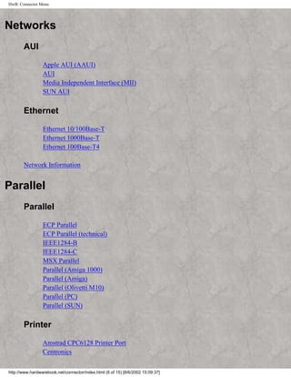 Electronics & computing - All connectors | PDF