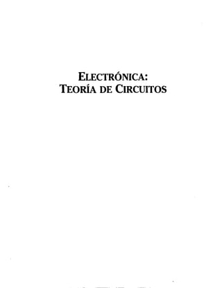 Electronica teoria de circuitos 6 edicion   robert l boylestad