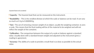 Laboratory Electronic balances handling.pptx