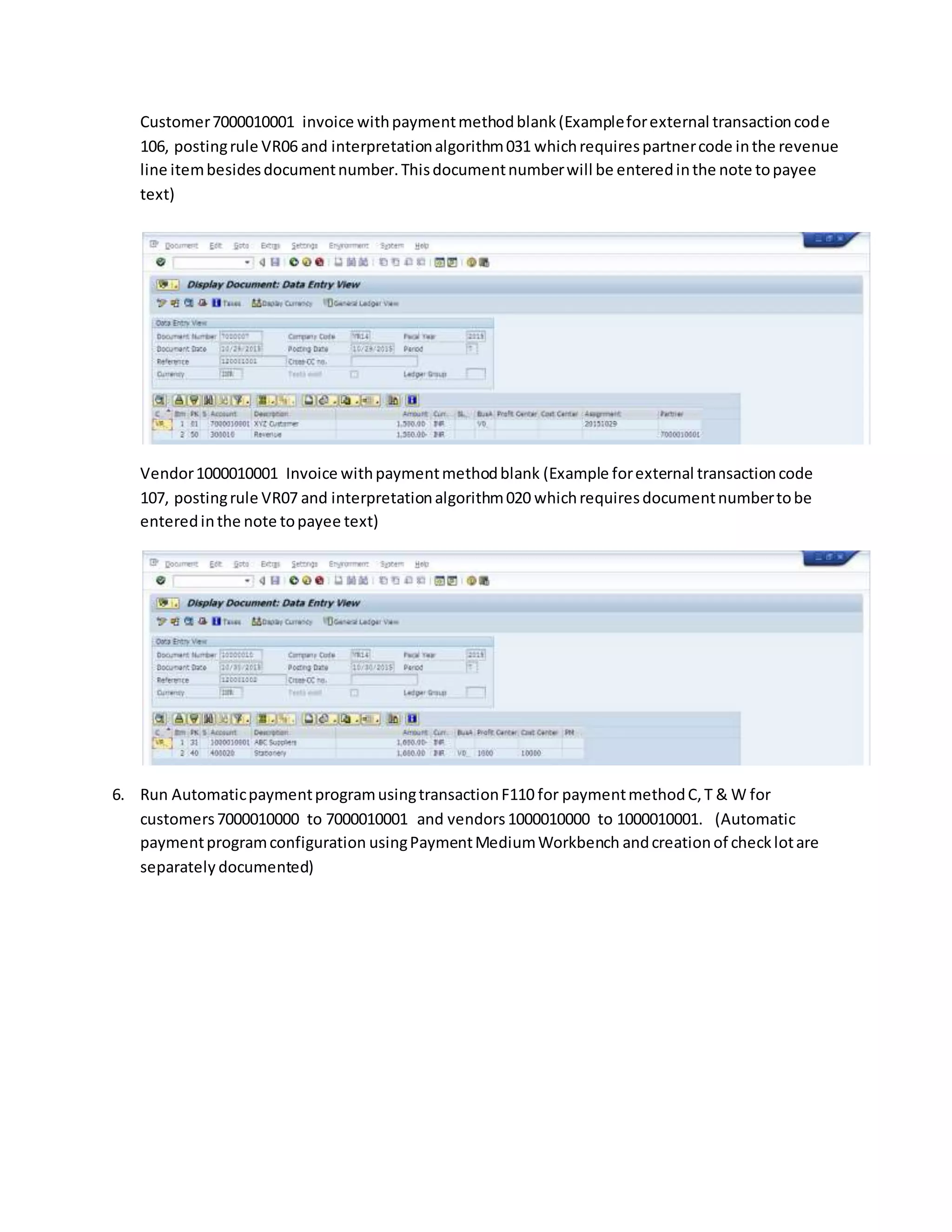 Electronic bank statement in SAP FI | DOCX