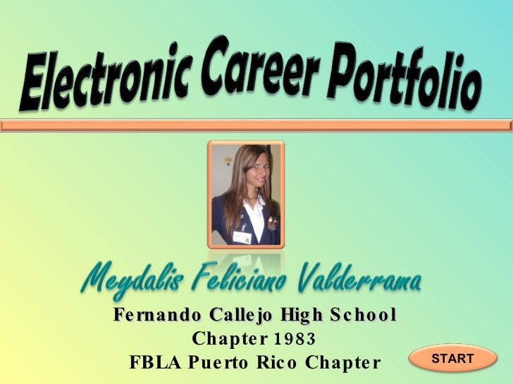 electronic career portfolio samples samples of career portfolios