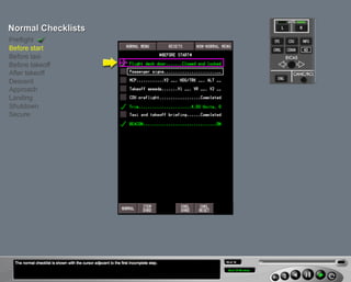B787 Electronic Checklist