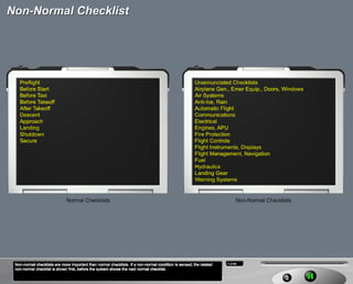 B787 Electronic Checklist