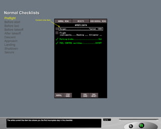 B787 Electronic Checklist