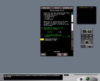 B787 Electronic Checklist