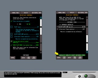 B787 Electronic Checklist