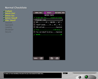 B787 Electronic Checklist