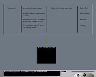B787 Electronic Checklist