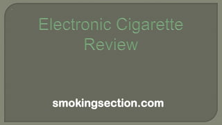 smokingsection.com
 