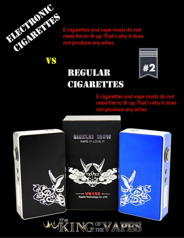 Electronic Cigarettes VS Regular Cigarettes