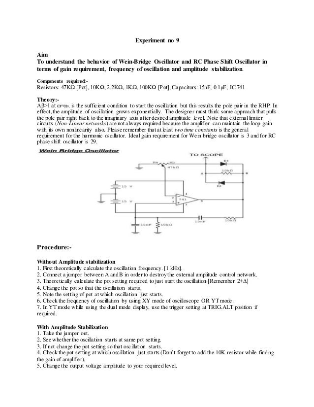 Electric And Electronic Circuits Lab Manual