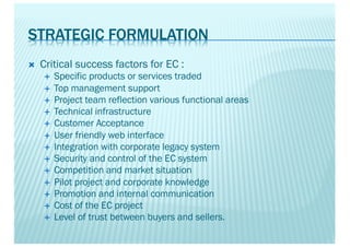 Electronic commerce strategy and implementation | PDF