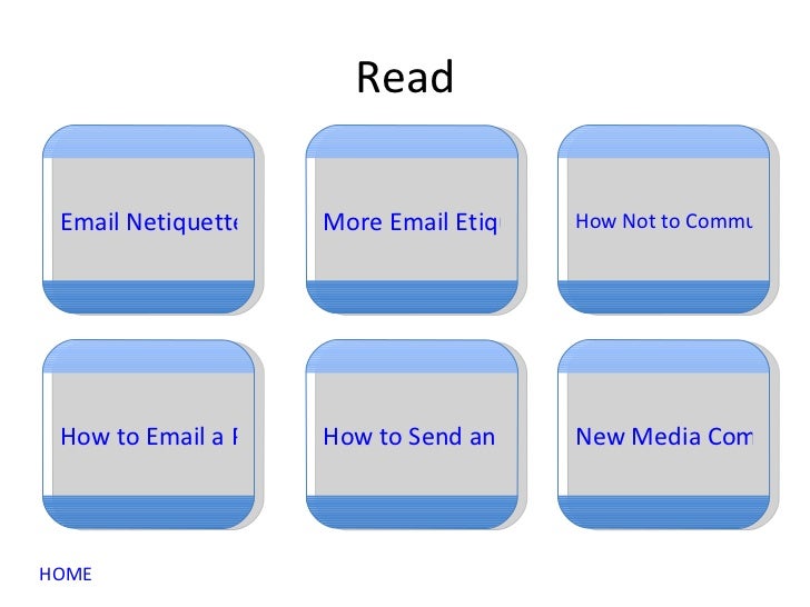 Electronic communication skills