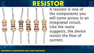 Basic Electronic Components And Their Functions