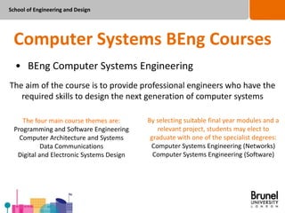 Course Presentation: Electronic & Computer Engineering | PDF