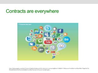 Contracts are everywhere 
https://www.google.co.za/search?q=pic+of+globe+background+for+electronic+contracting&biw=1518&bih=714&source=lnms&tbm=isch&sa=X&ei=TKpgVLKcCYq- 
PNa7gPAE&ved=0CAYQ_AUoAQ#tbm=isch&q=free+pics+of+social+media&imgdii=_ 
 