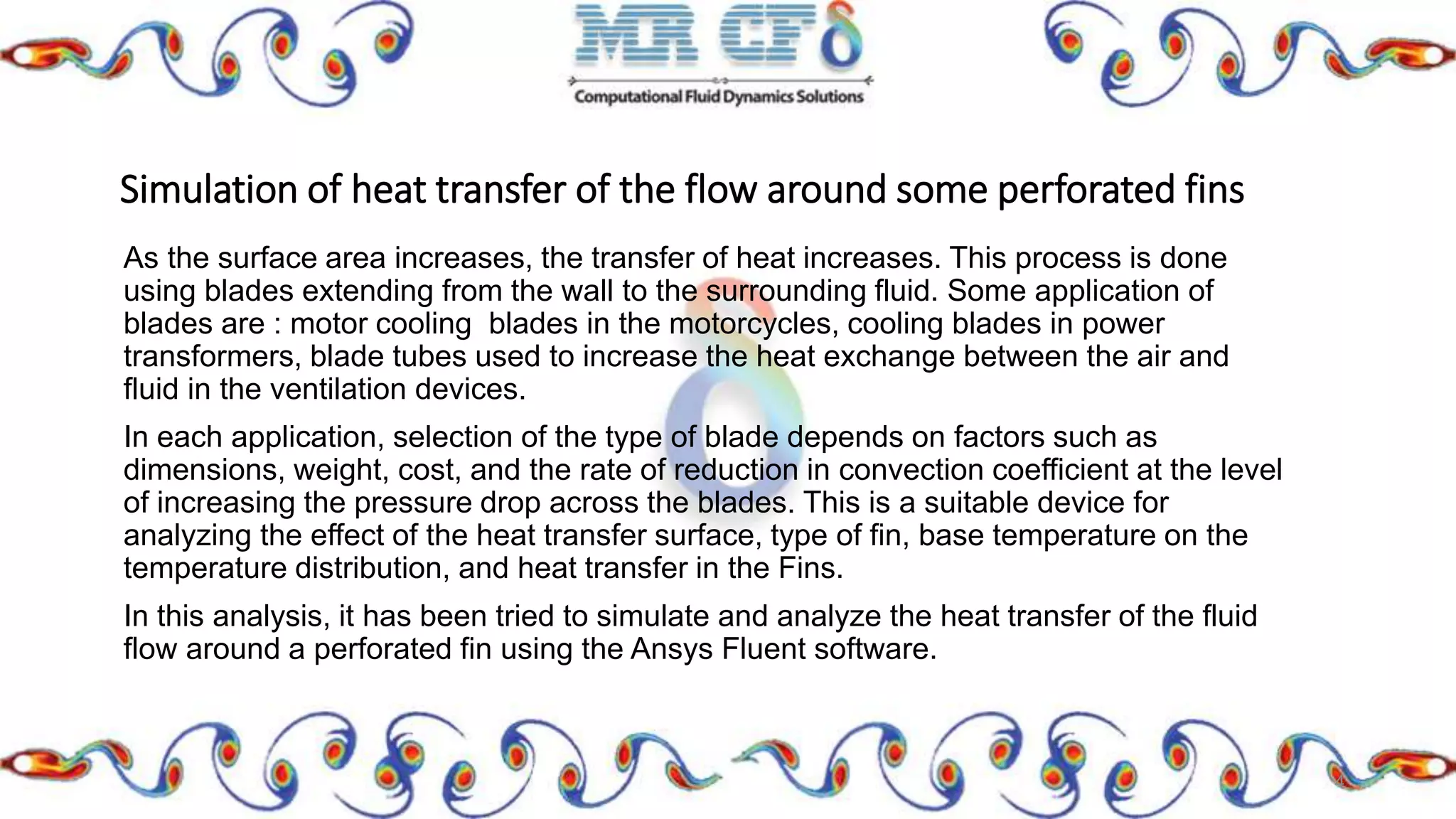 CFD simulation of electronic cooling by ansys fluent | PPSX