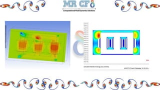 CFD simulation of electronic cooling by ansys fluent | PPSX