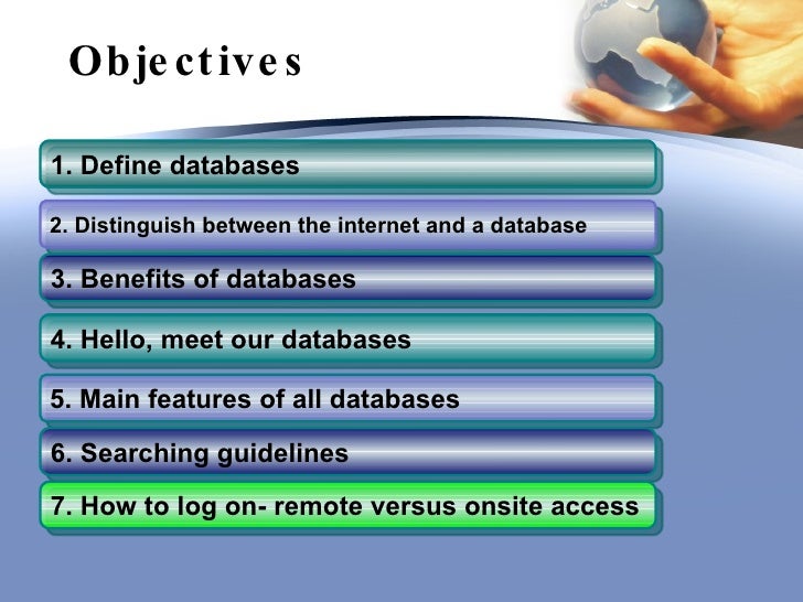 Electronic Databases