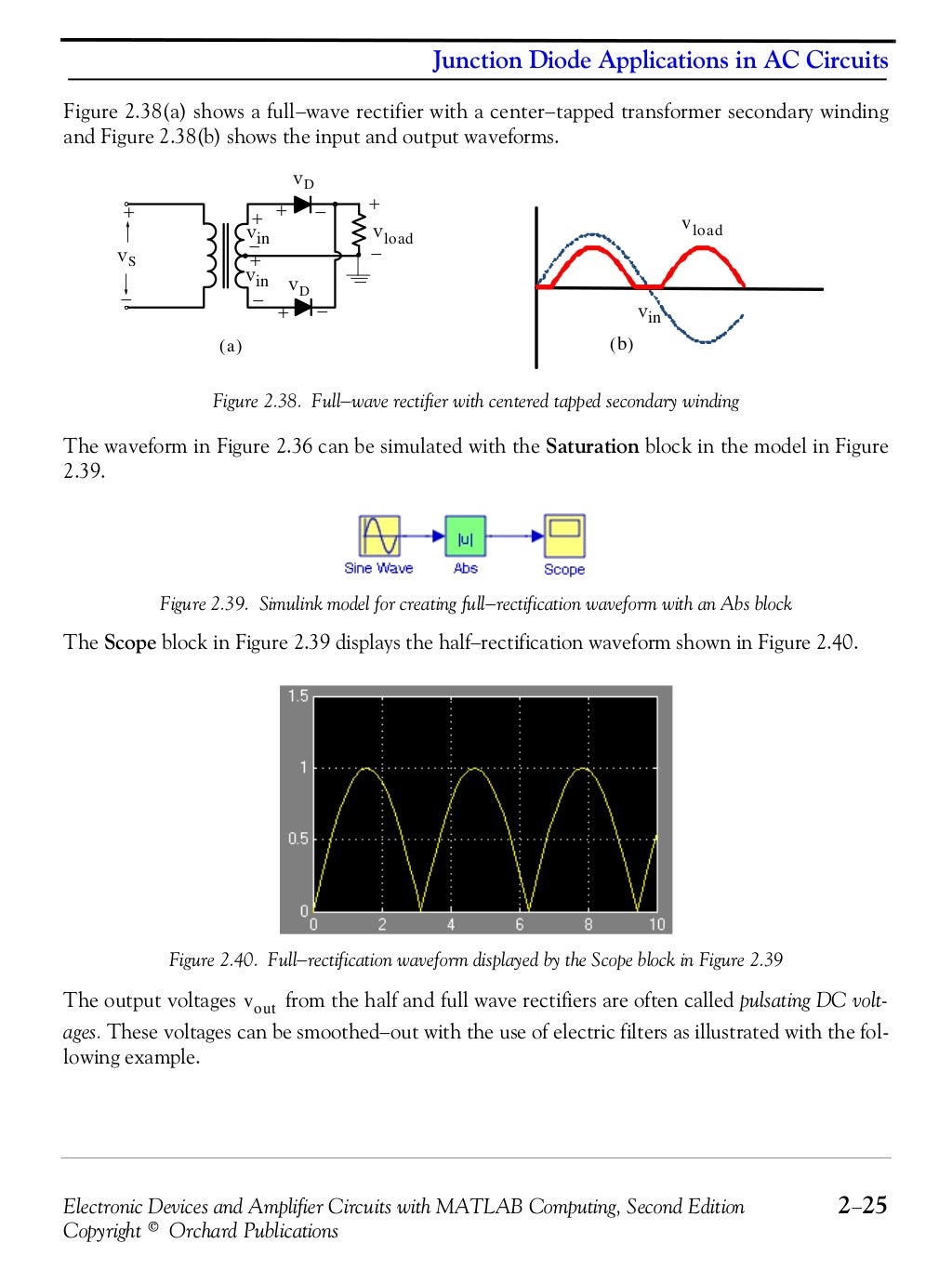 Electronic devices and amplifier circuits (with matlab computing) 2nd…