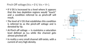 Pinch Current ELECTRONIC DEVICES AND CIRCUITS FOR ENGINEERING | PPTX