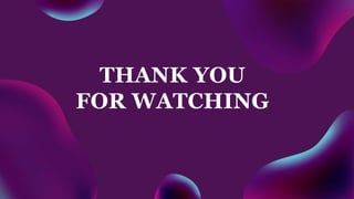THANK YOU
FOR WATCHING
 