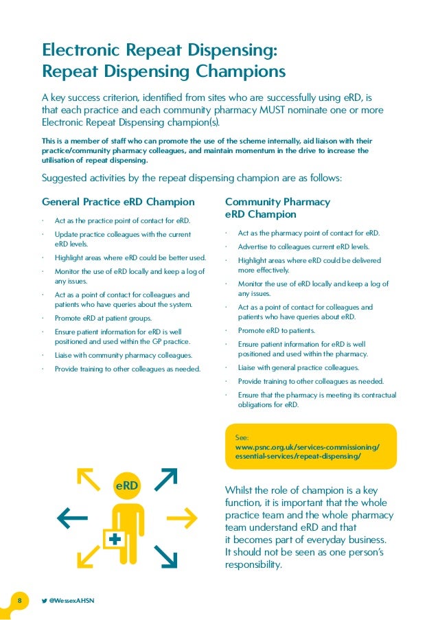 Electronic Repeat Dispensing handbook