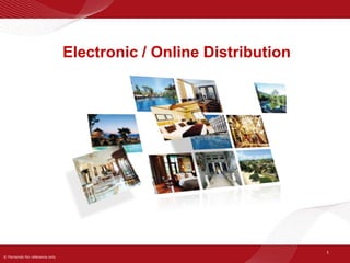 1 Electronic / Online Distribution 